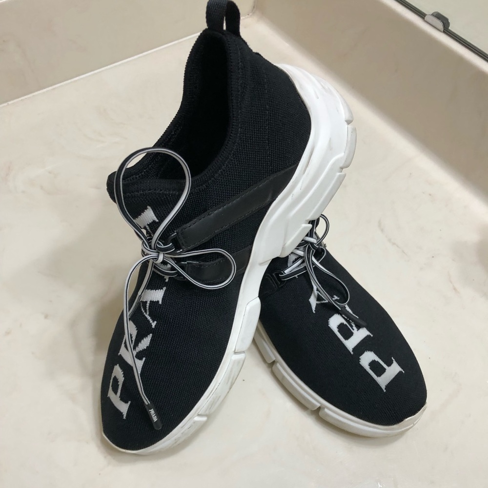 Prada knit sneakers